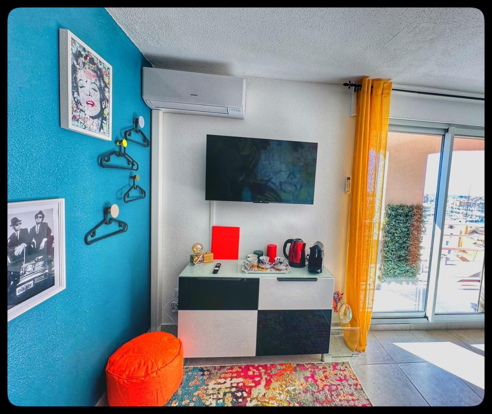 Centre Port,vue Panoramique,clim,balcon,wifi * Agde