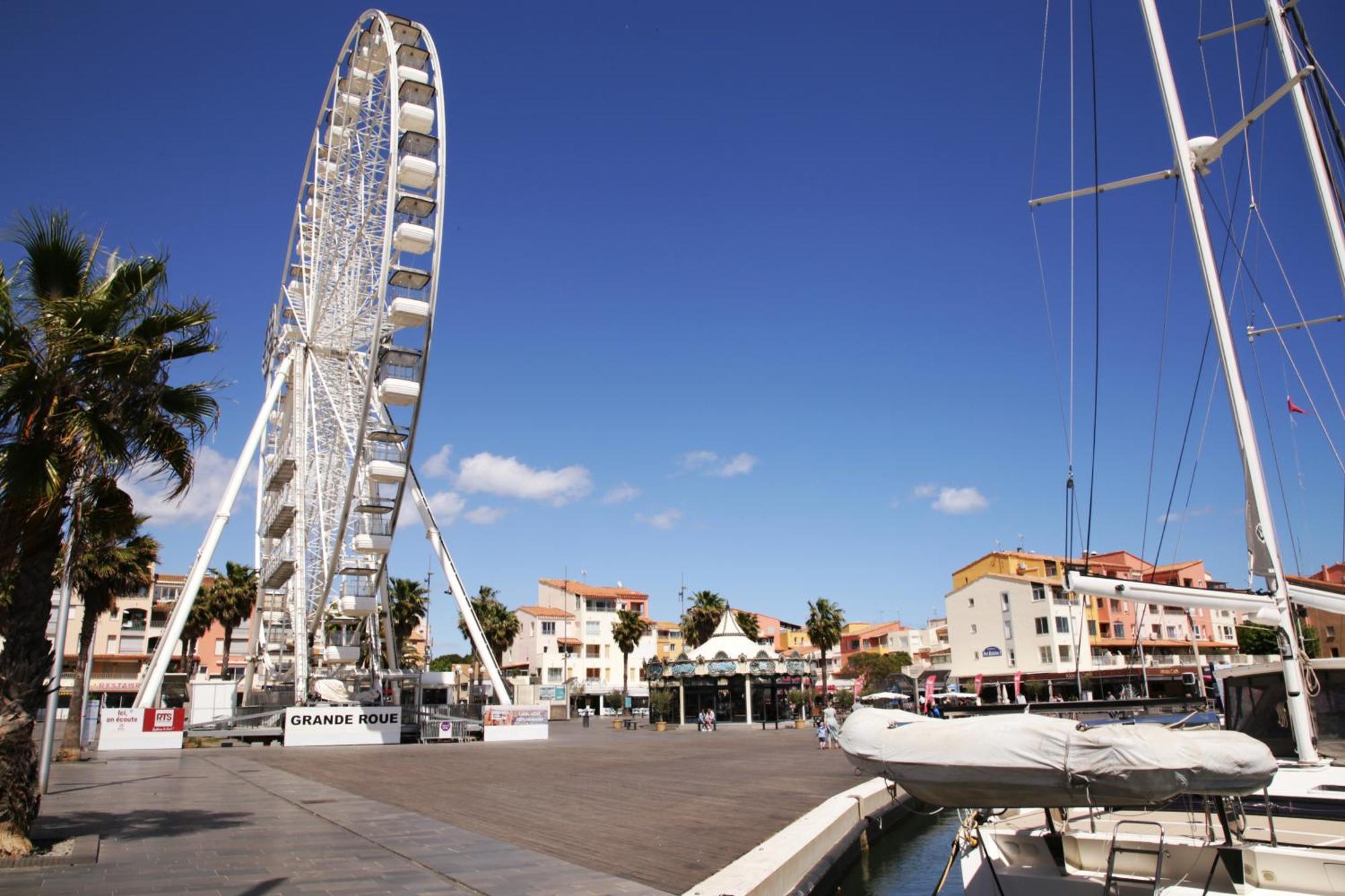 Centre Port,vue Panoramique,clim,balcon,wifi * Agde
